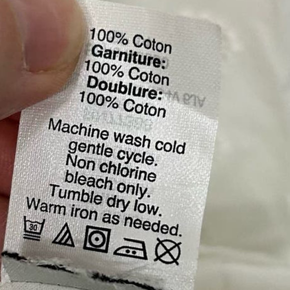 J. Crew Women’s Cotton Dress Size 10 Pockets White Boho Eyelet Breathable - Picture 11 of 15